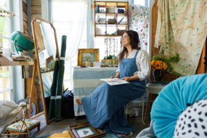 The Creatives: Watercolor artist Bailey Lyn Simon-Sherman