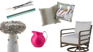 Easy breezy patio pieces to celebrate the upcoming start of spring